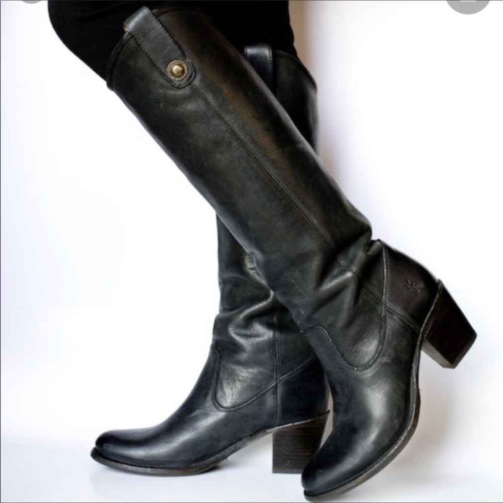 Frye Jackie Button Riding Boot, 7.5